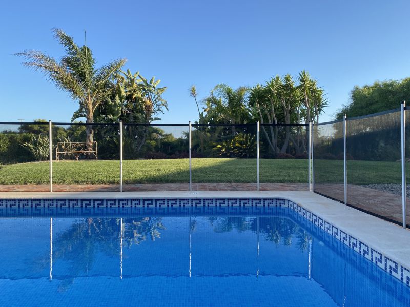 Mesh Fence in Residential Pool Area